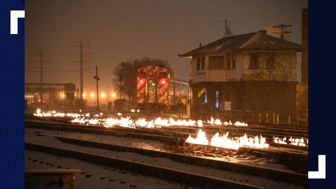 They're lighting train tracks on fire in frigid Chicago, but what about