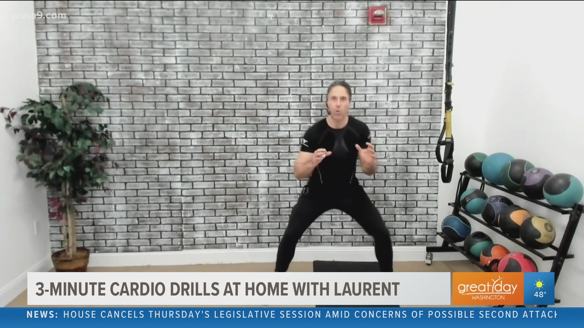 Fitness guru Laurent shares some tips to a quick and easy morning cardio routine.