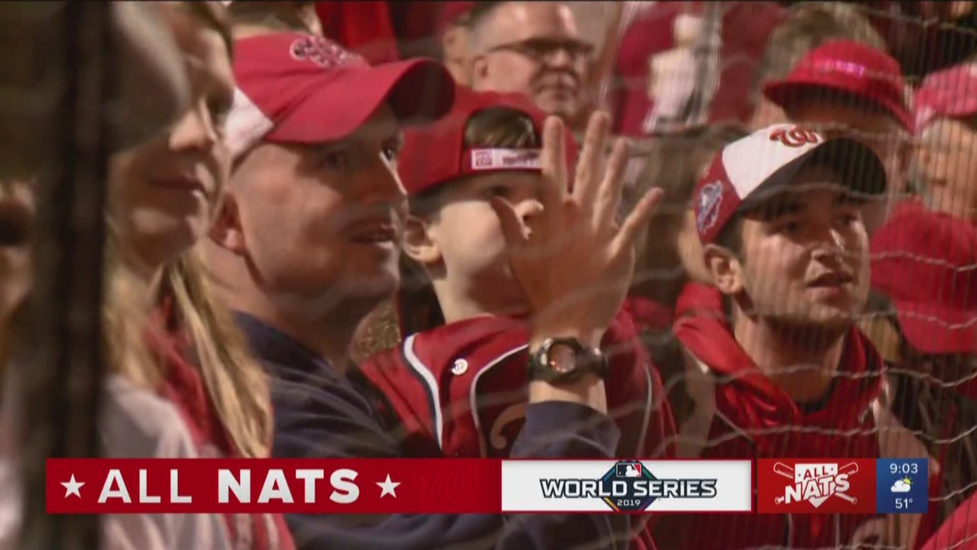 For our morning mix series, we give you the rundown on the latest news. This morning, its all about the Nationals, who won the first game in the World Series!