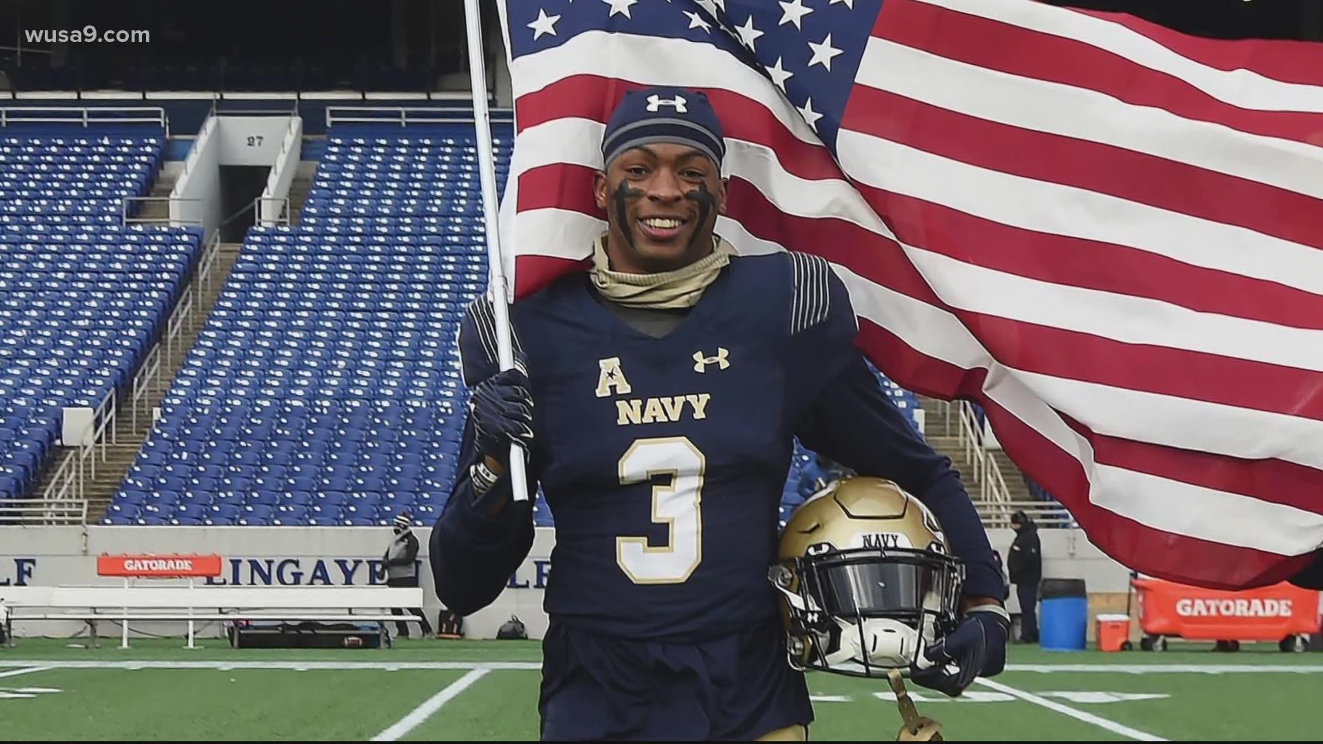 Kinley signed a contract with the Tampa Bay Buccaneers as an undrafted free agent back in May, but the Navy originally denied a request to delay his commission.