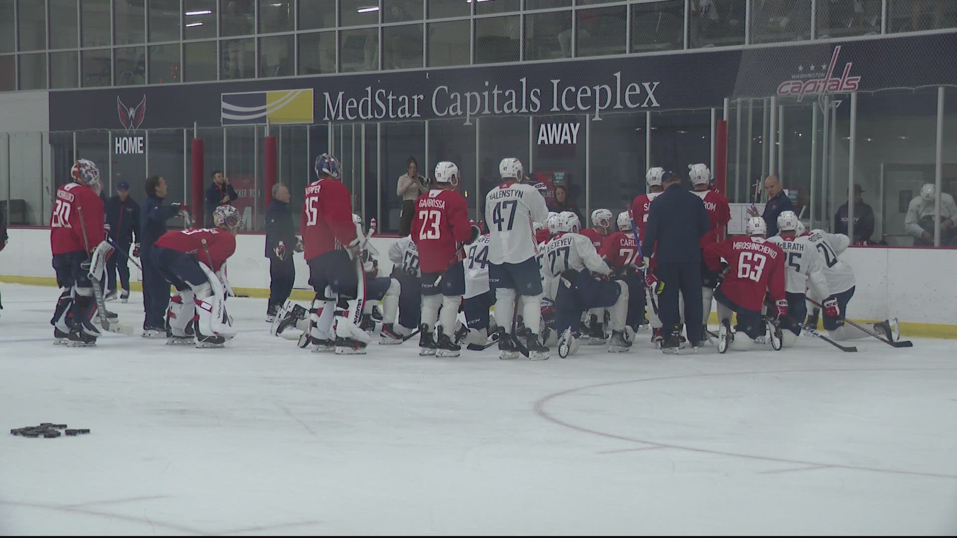 A healthy Capitals team kicked off training camp and are looking ahead to playoff season.