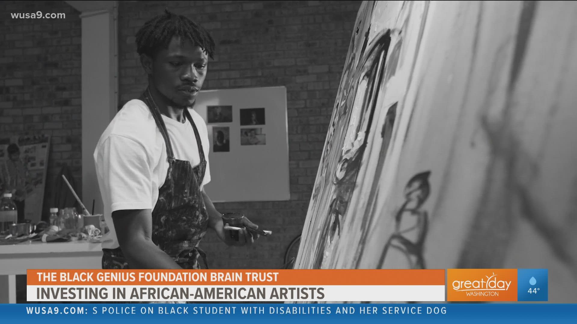 Simone Eccleston, founder of the Black Genius Foundation explains the need to help emerging African-American artists reach the next level.