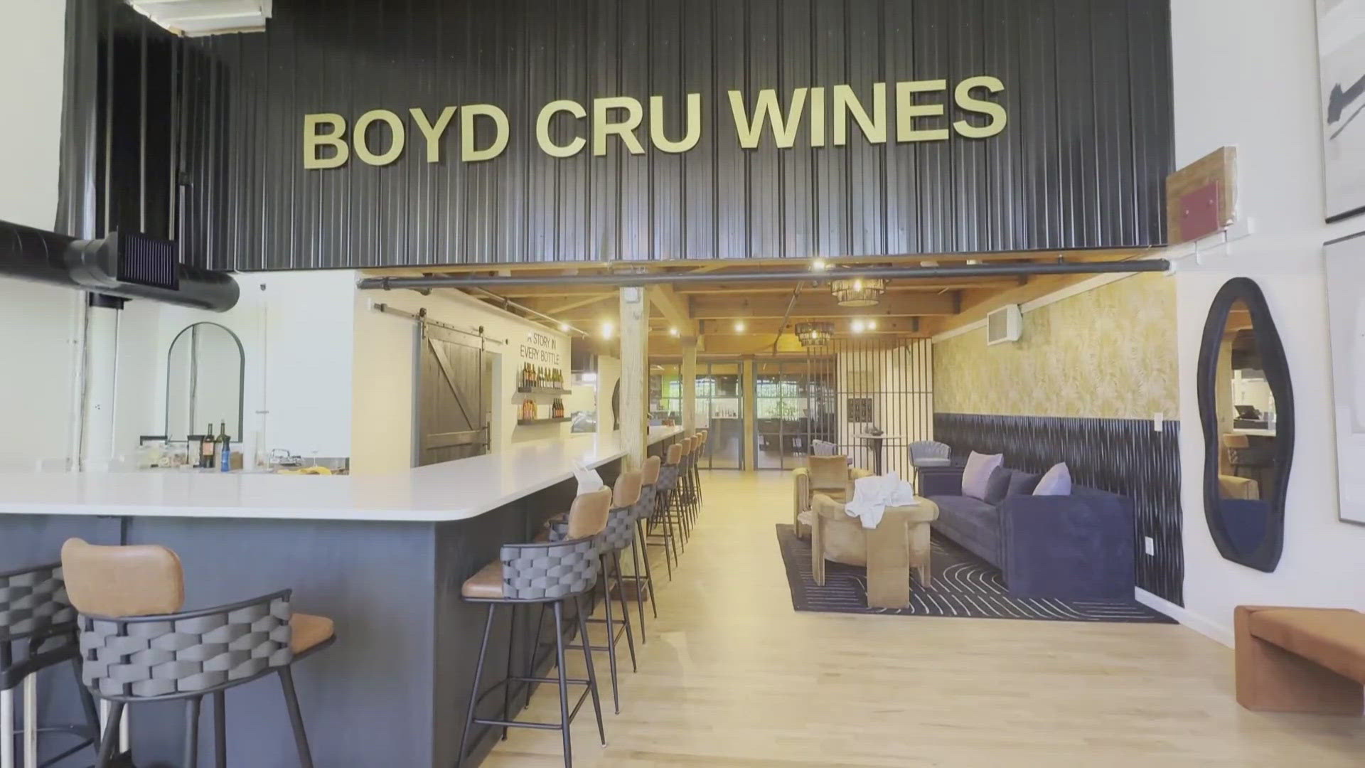 Boyd Cru wines is the first black-owned family winery to operate in the state.