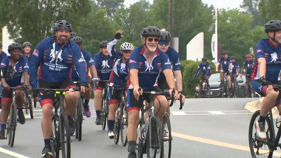 Wounded veterans' Soldier Ride 250 stops in Prince George's County, honoring nation's 250th anniversary