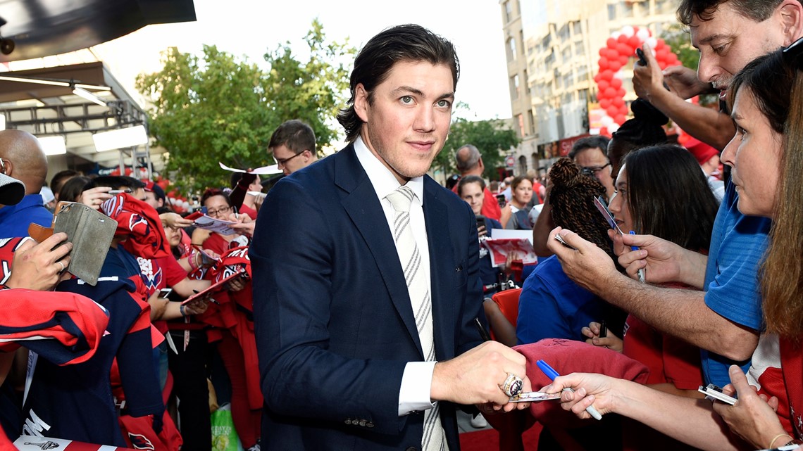 NHL Prom Memories  Prom king with spiked hair? T.J. Oshie what a