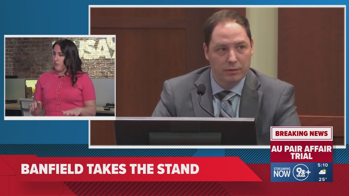 Brendan Banfield takes to the stand in murder trial | wusa9.com