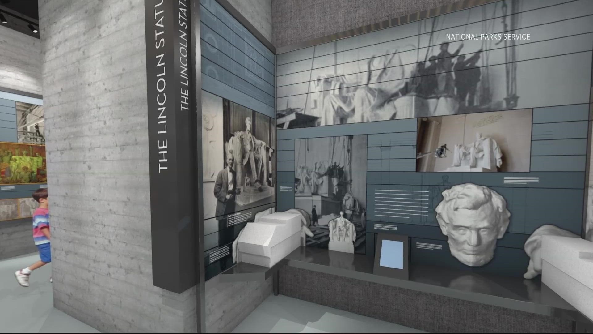 The Park Service made the announcement on Presidents' Day, offering a sneak peek of what the museum will look like with renderings of the upcoming immersive museum.