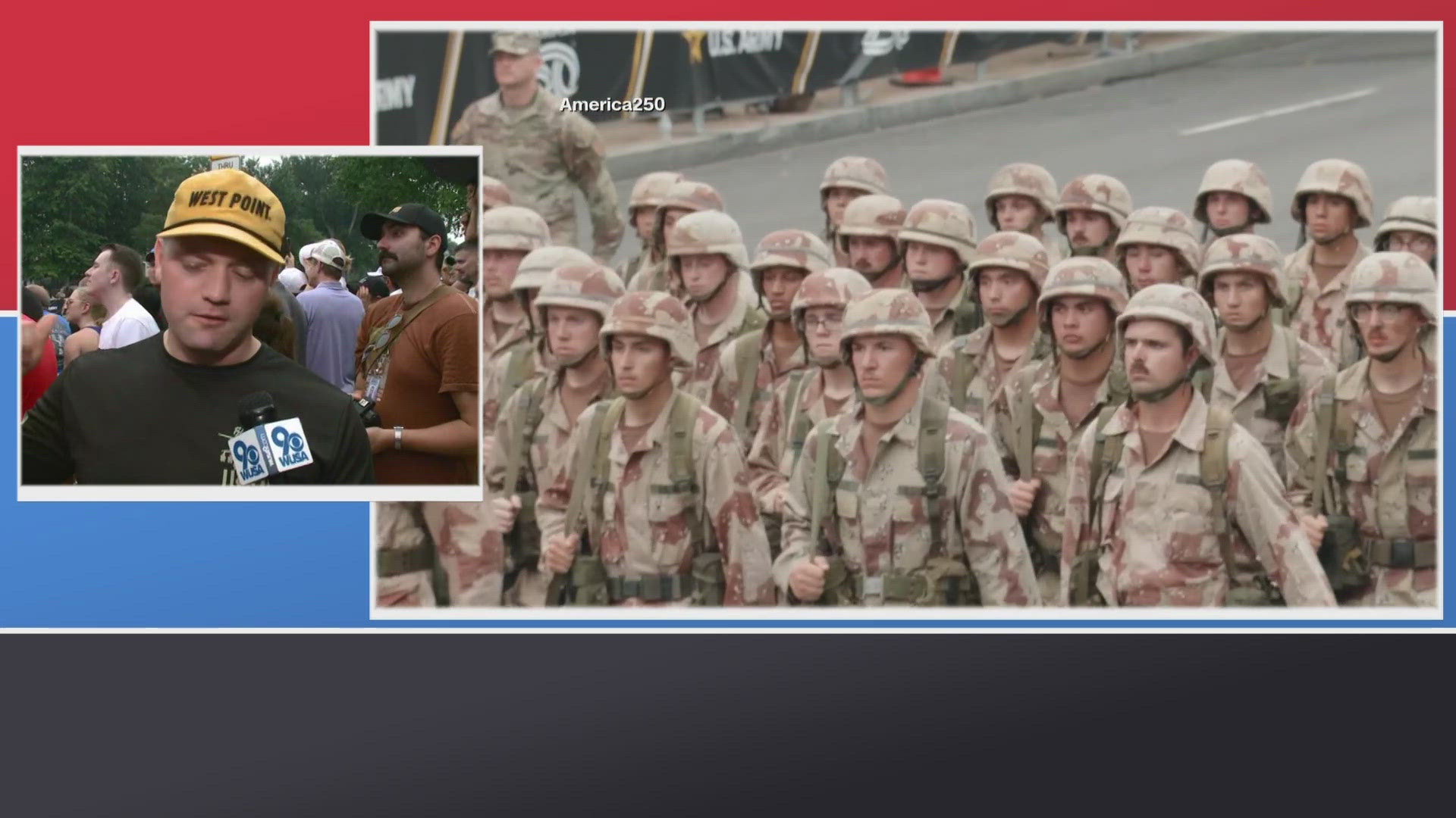 Current military member says parade is a true testament to where the units being honored made their mark in history. 