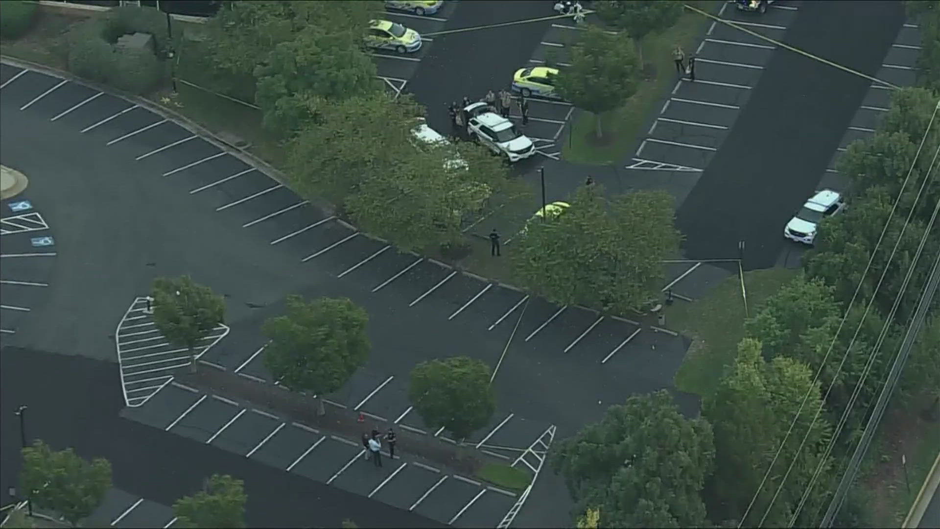 Two people have died after being shot in a Sterling, Virginia parking lot early Wednesday morning.