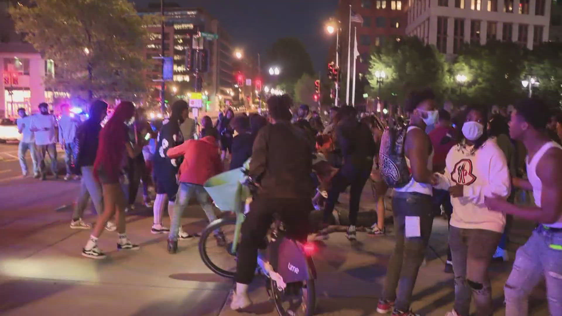 The move follows a violent meetup last weekend in Navy Yard, just blocks from The Wharf. 