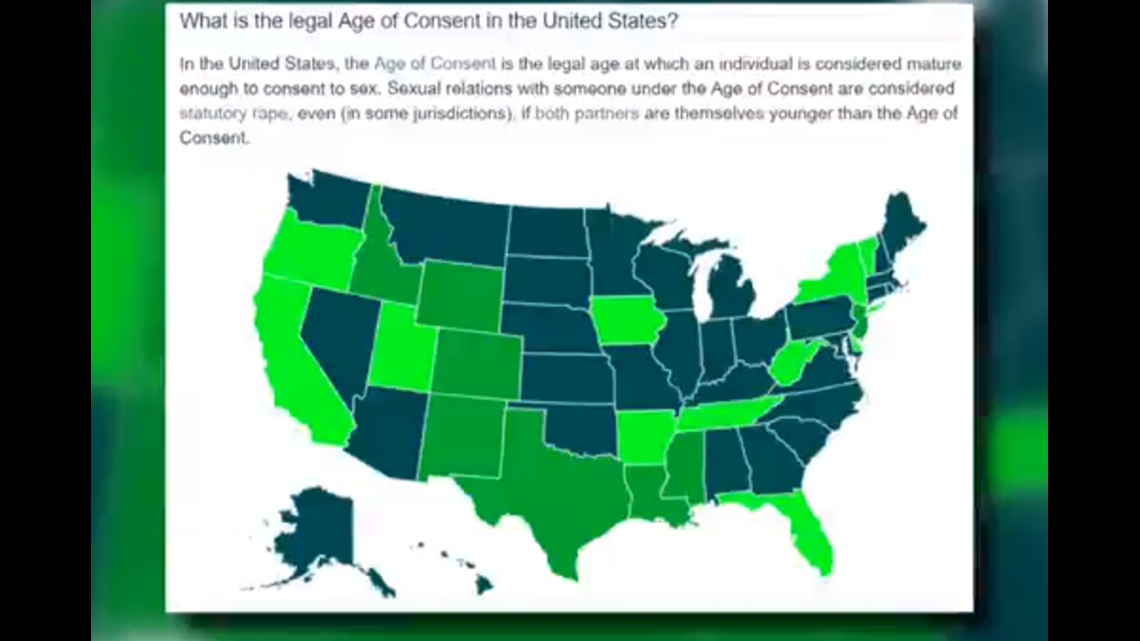 Verify What Is The Age Of Consent Wusa9 Com