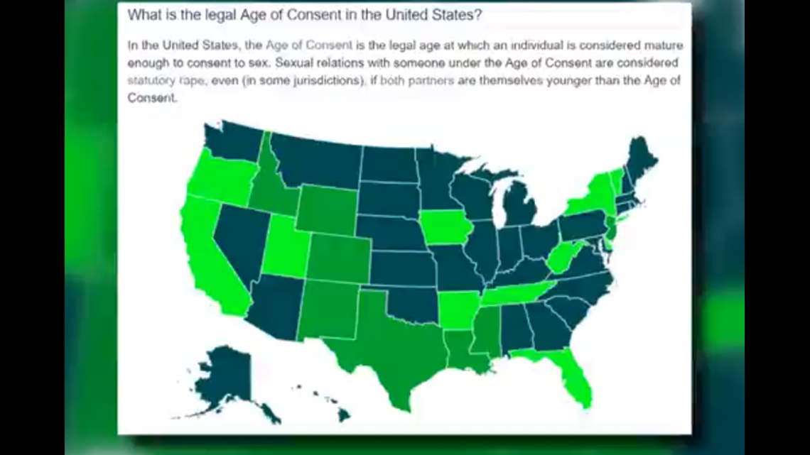 legal age of consent