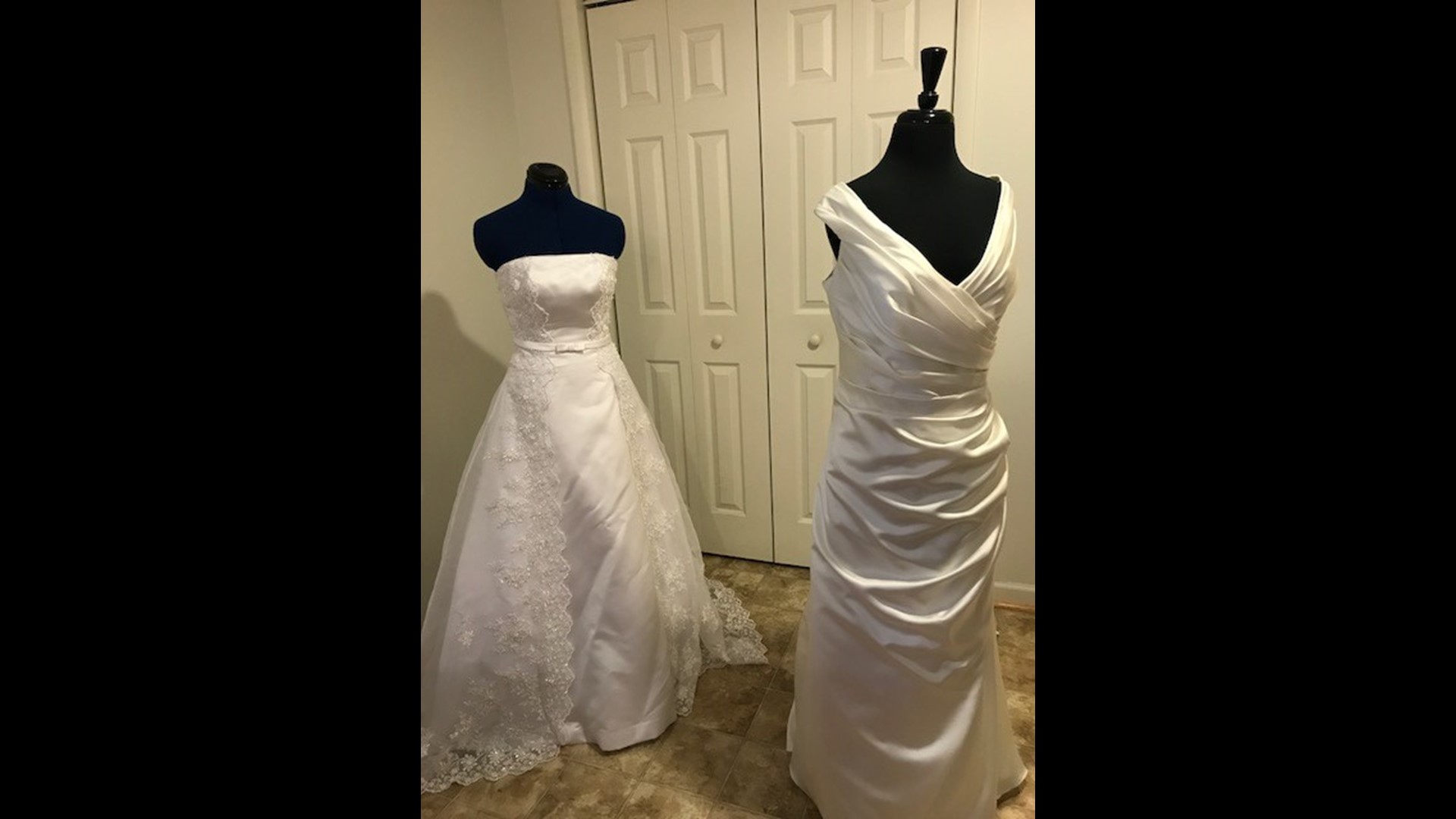 A love story Wedding dresses turned into infant burial gowns