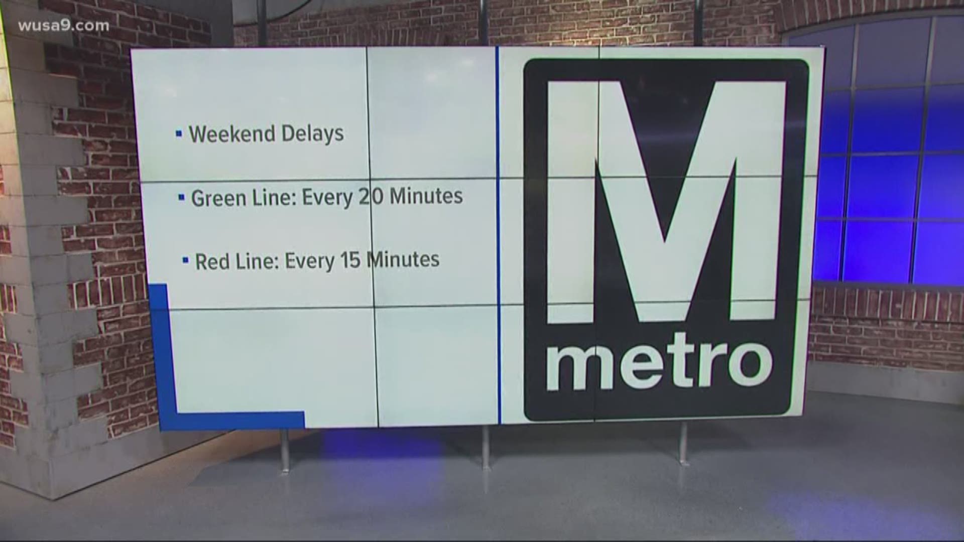 Expect Metro to run on delays this weekend