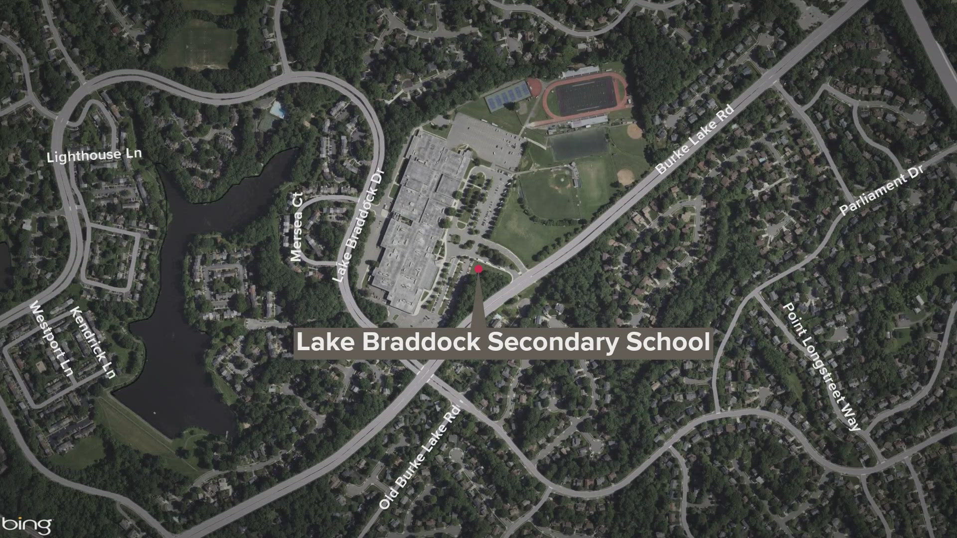 A message in the boy's bathroom read, "May 9 everyone will die, stay home." The Fairfax County school's leaders are investigating. 