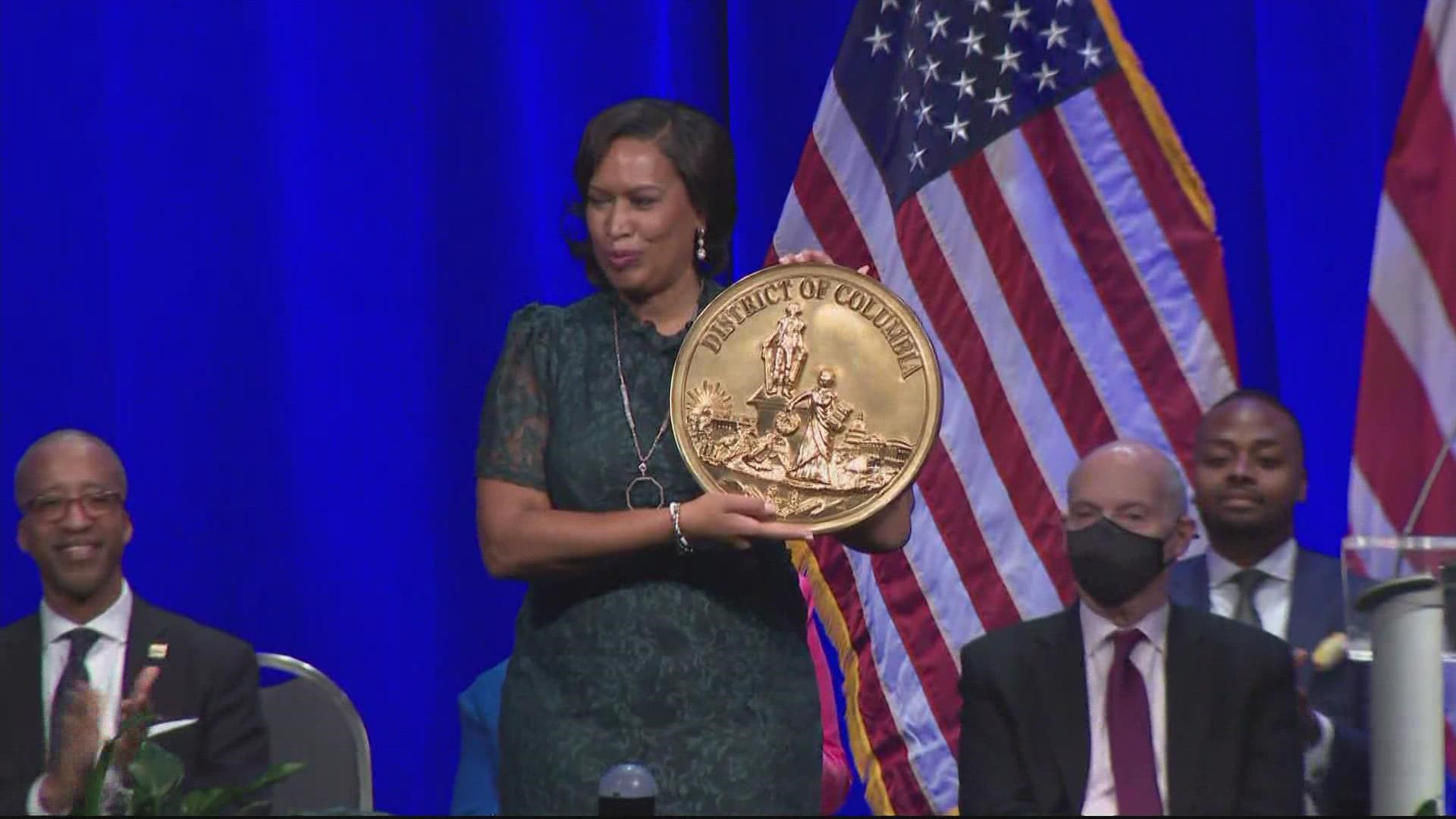 For the third time the DC native was sworn in as Mayor. Mayor Bowser is now the first to serve three terms since Marion Barry.
