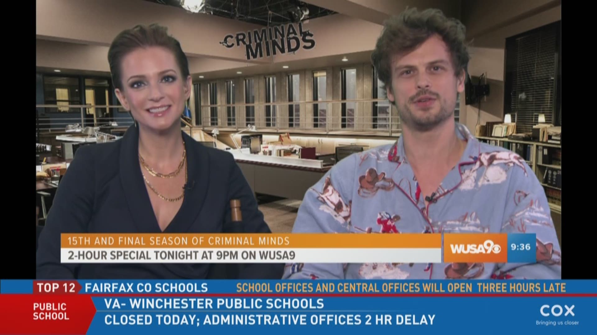 Matthew Gray Gubler and AJ Cook talk about the final season of Criminal Minds and what we can expect this season.