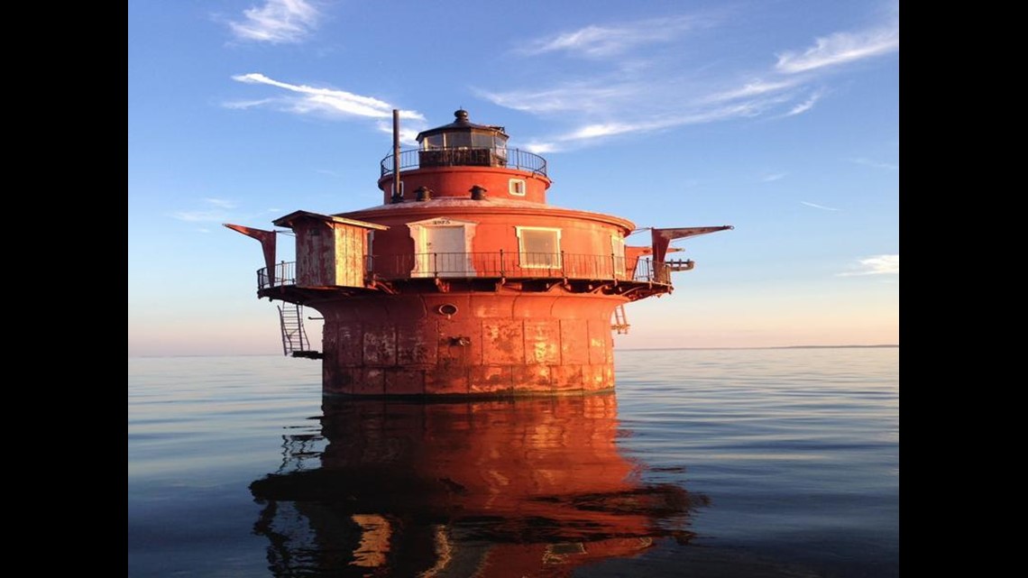 You could buy a lighthouse on the Chesapeake Bay for 15K