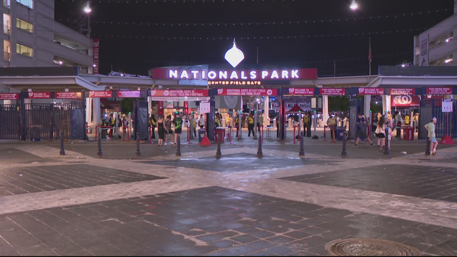 Pink fans ready to brave the storm at Nats Park