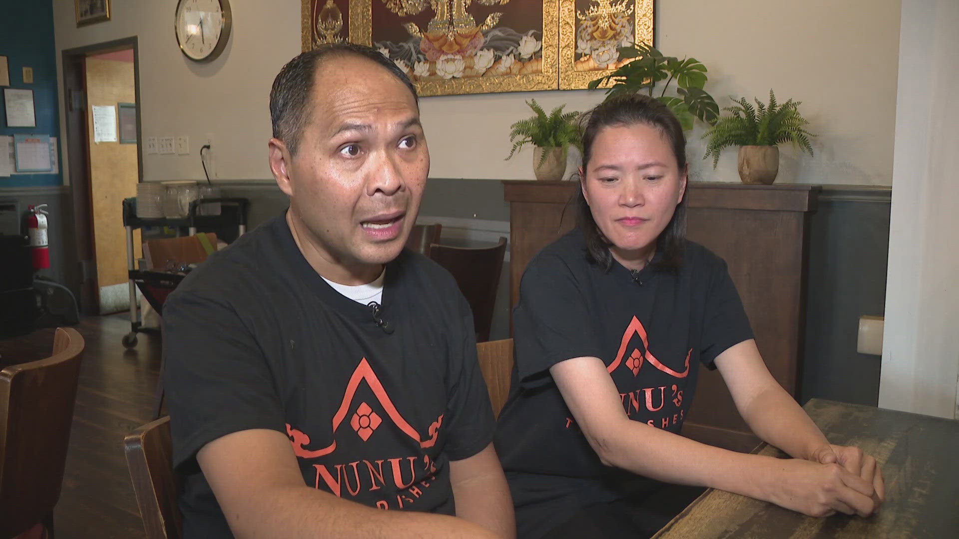 Nearly 80% of the products Nunu's Thai Dishes use for the restaurant are shipped in from Thailand to their supplier.
