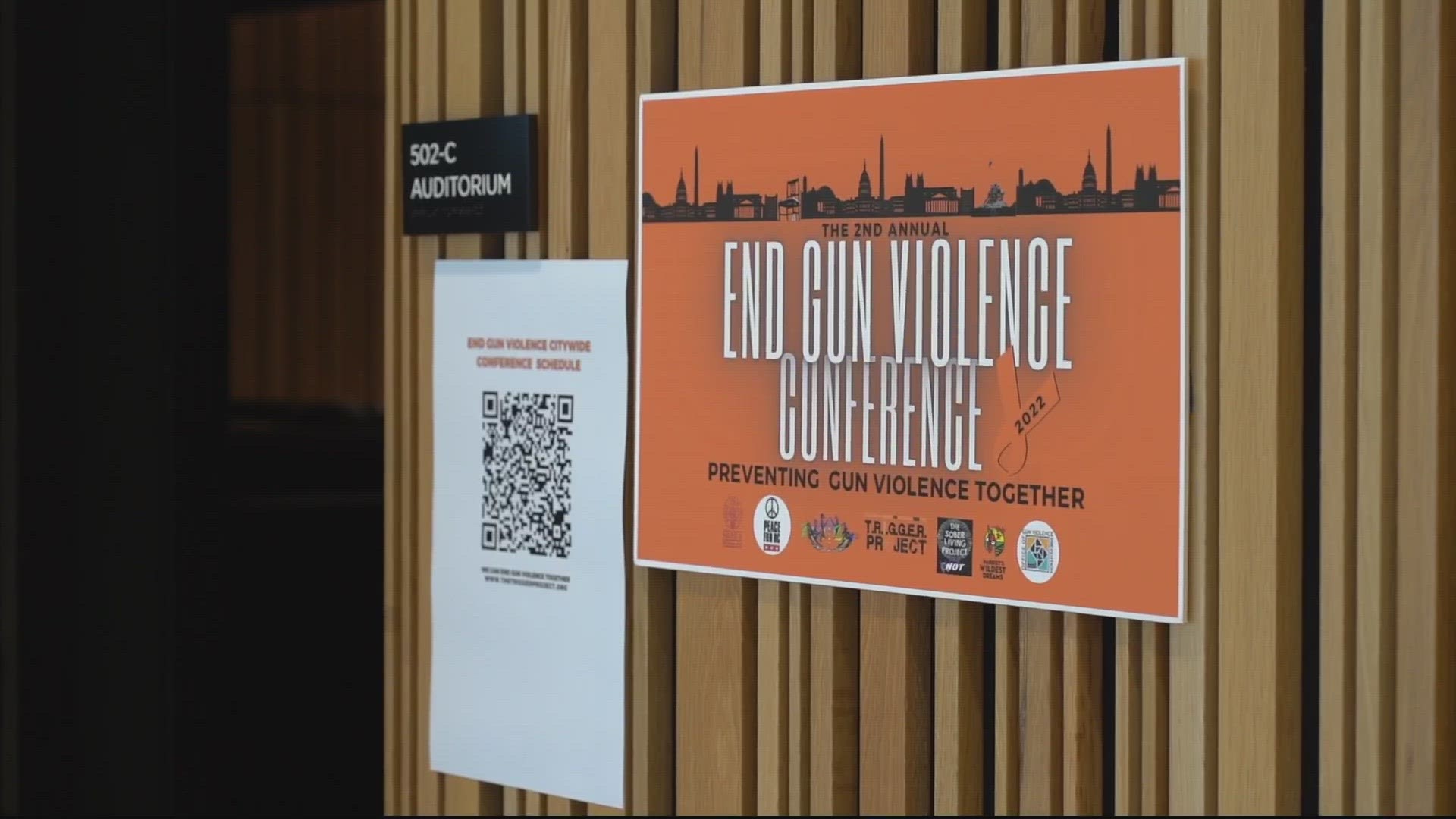The conference is called a city-wide day of action to turn the tide on gun violence in the DMV.