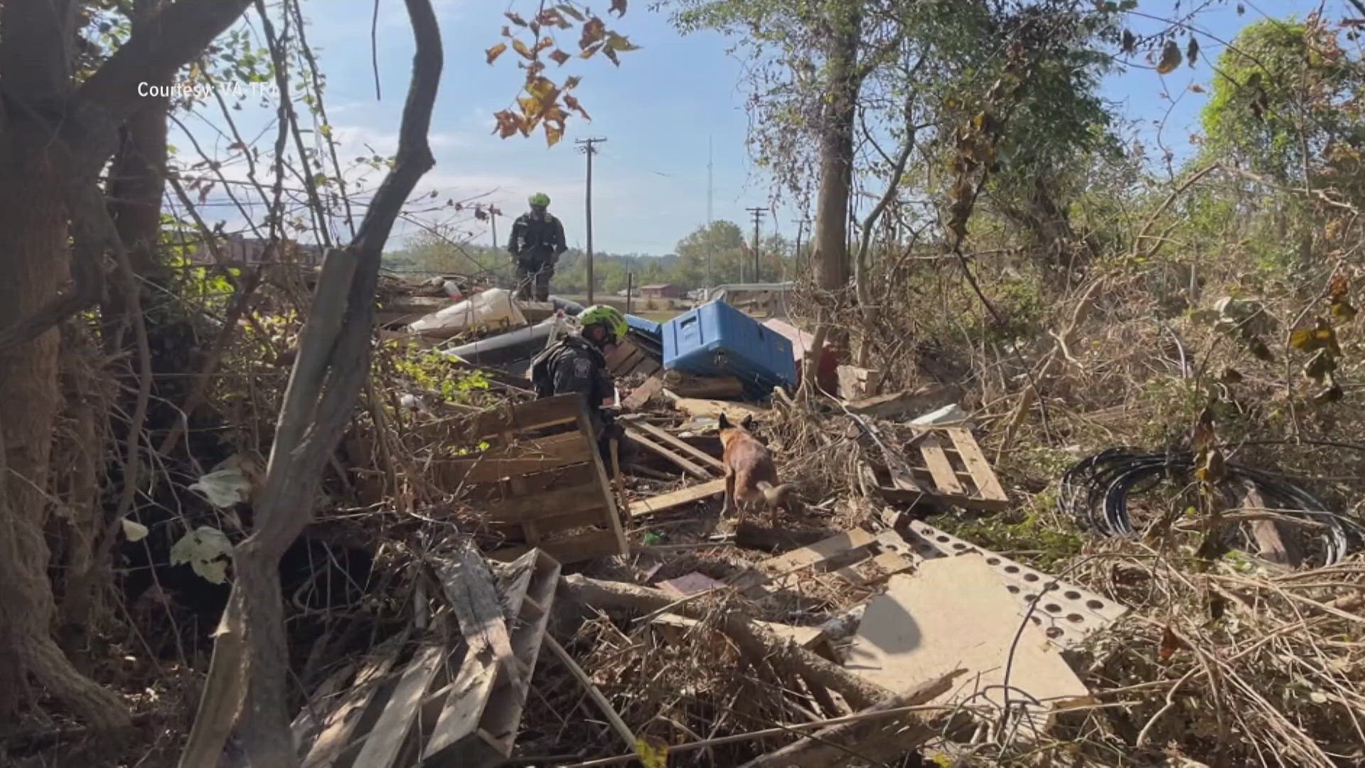 A crew of four people are heading down South to help for at least two weeks in North Carolina.