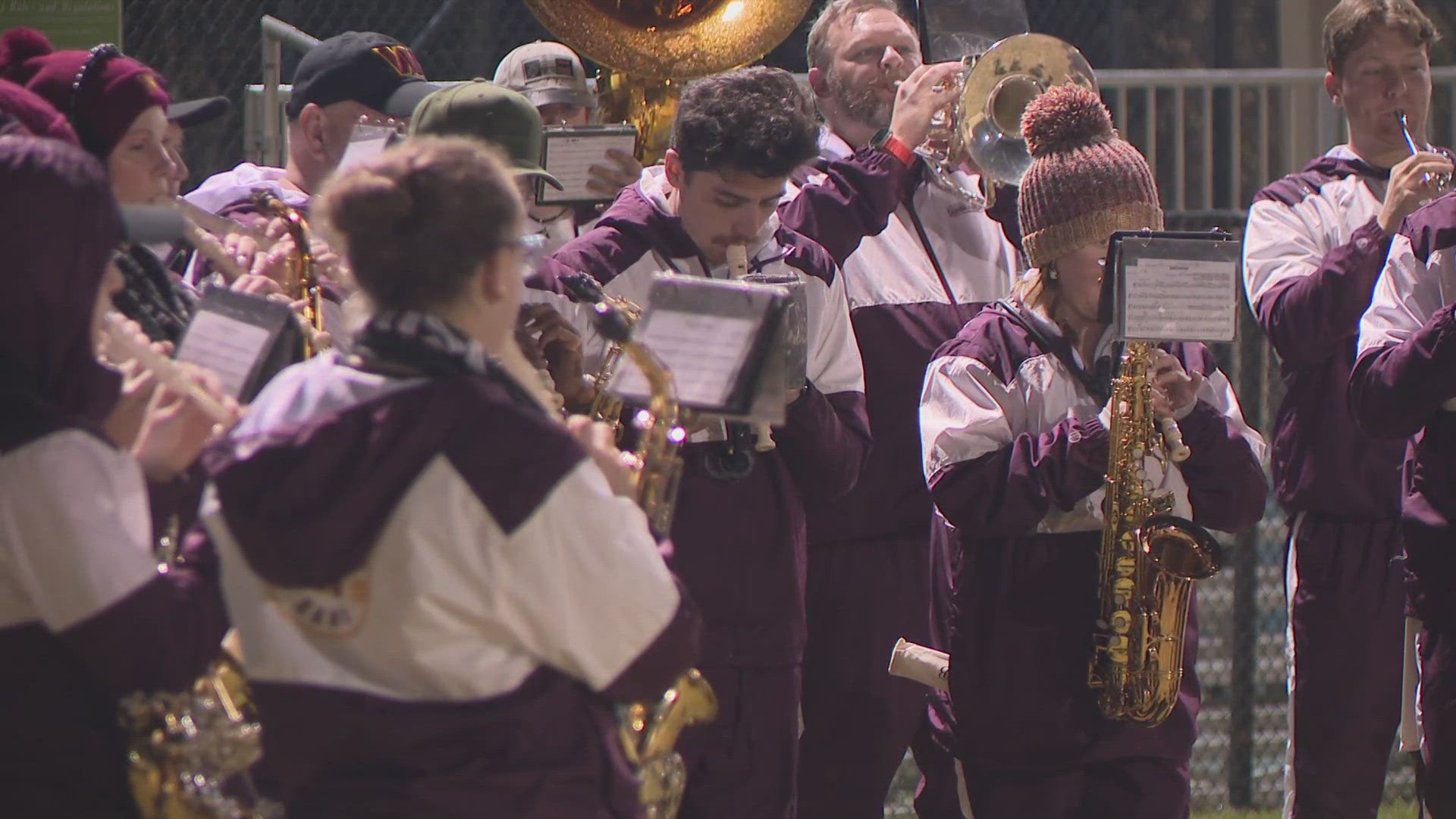 This official distinction means the team's marching band will practice in District Heights.