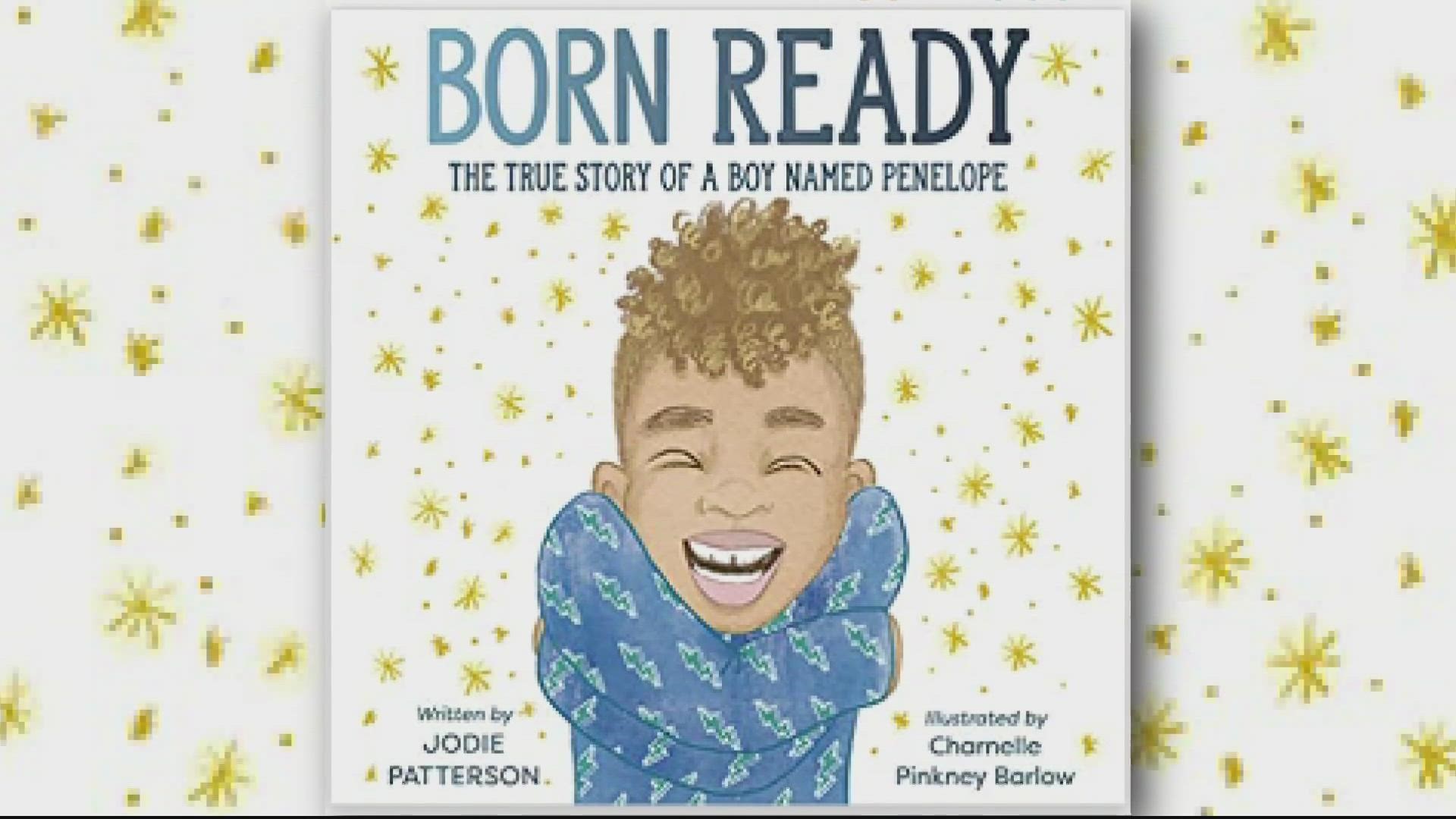 A teacher reading the book "Born Ready" to students. The story - is about gender identity and the journey of a child named Penelope who identifies as a boy.