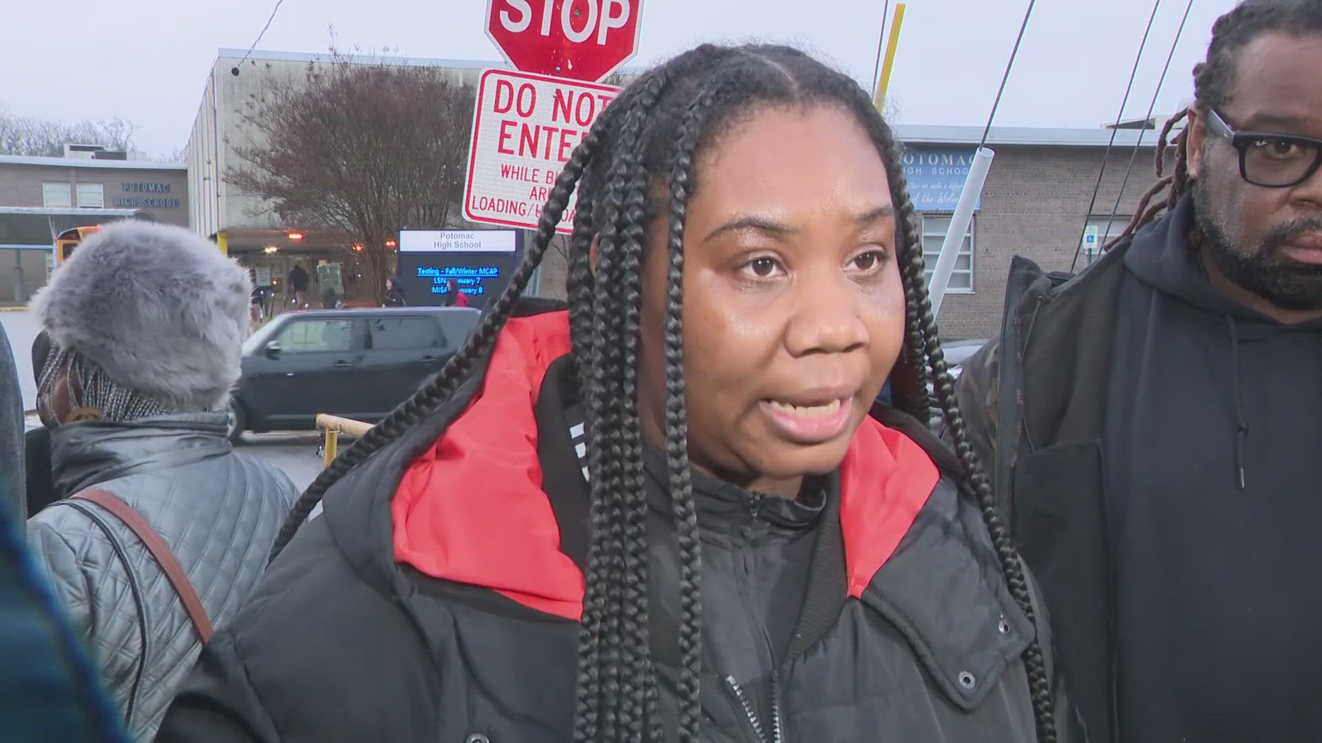 The parents of a teenager violently attacked in a broom closet at school want the students involved to be arrested, calling the attack a criminal act. 