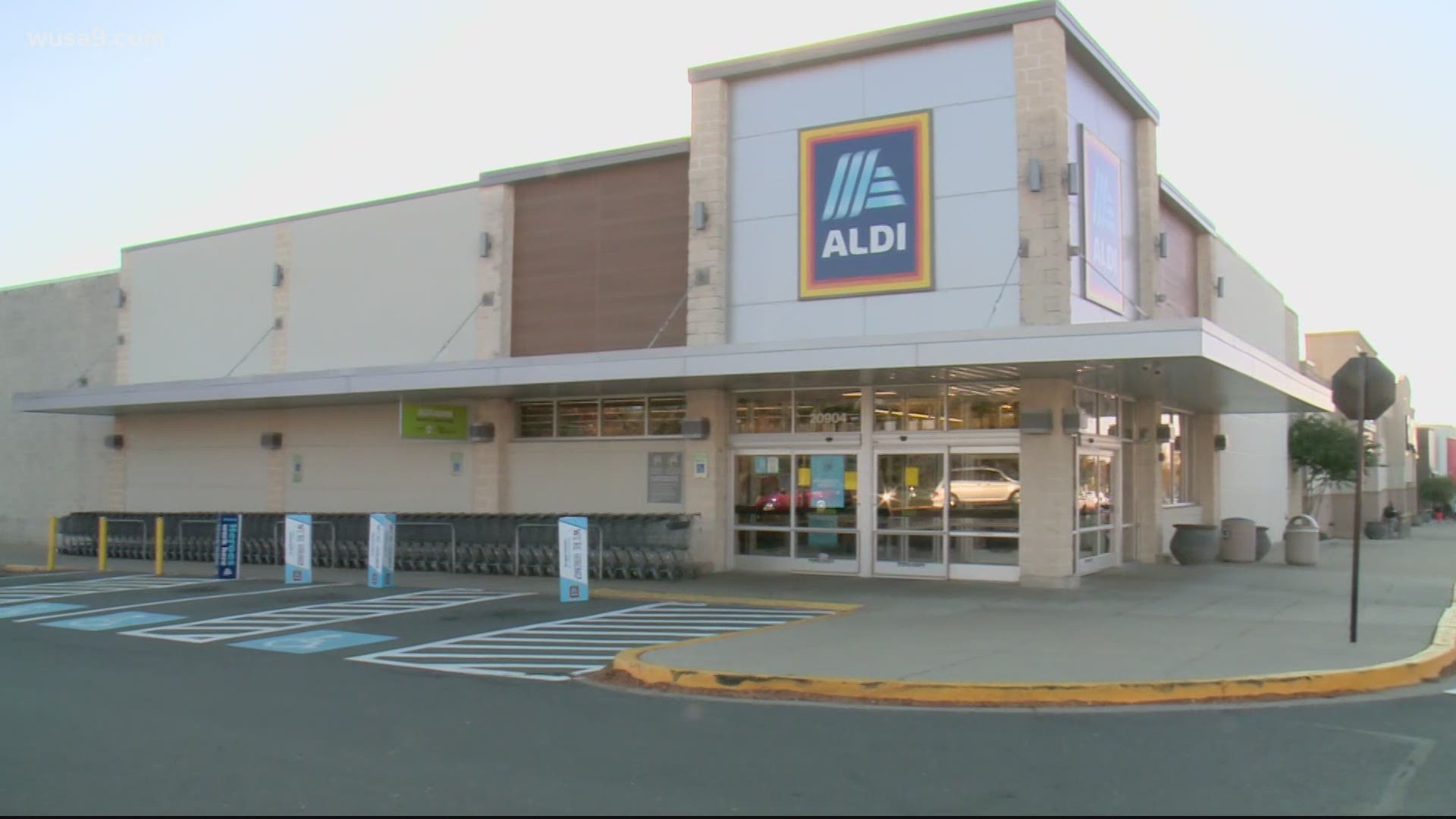 Three employees at an Aldi in Germantown, Maryland, contracted COVID-19 causing the store to shut down Tuesday.