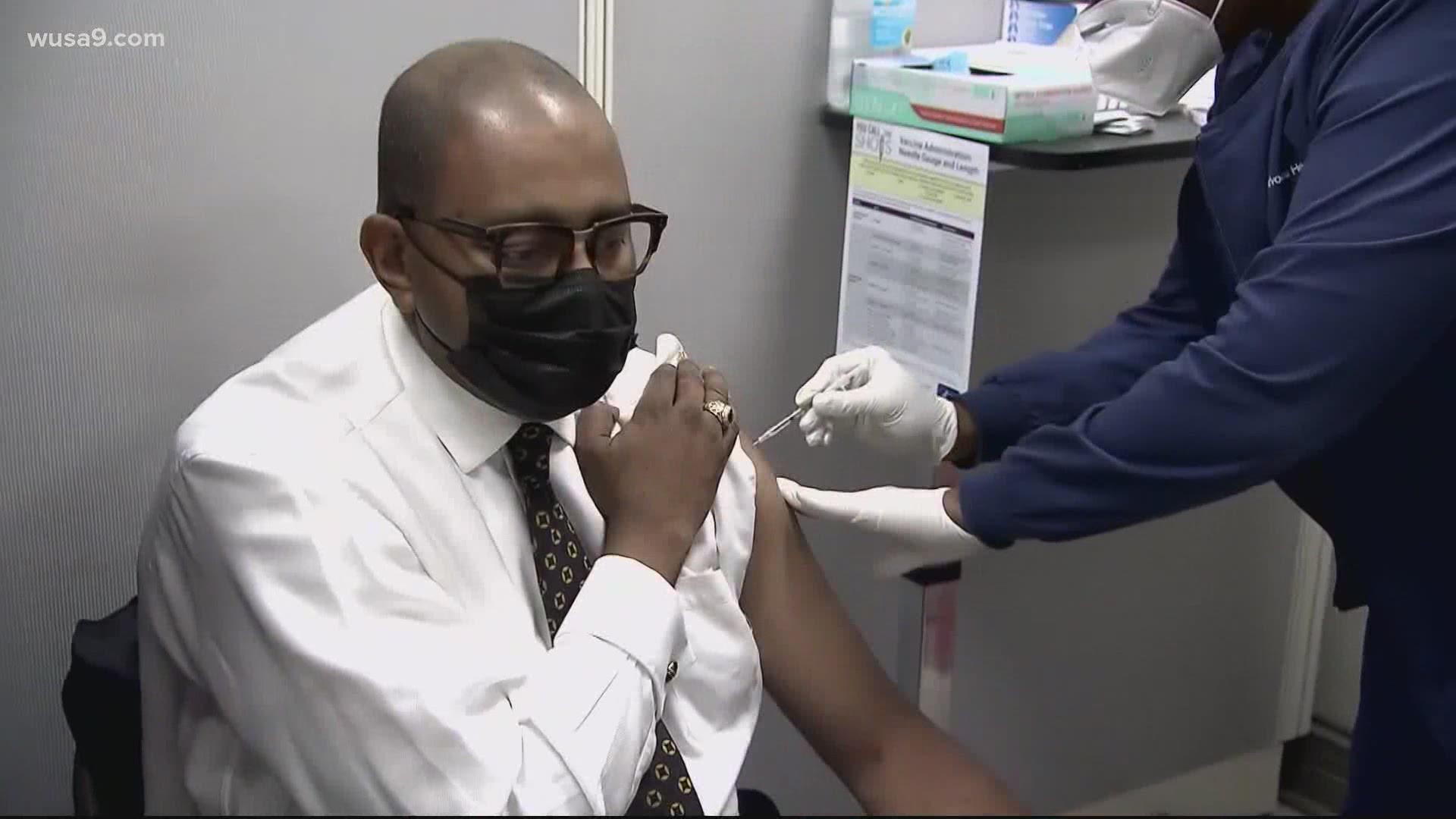 As of noon Wednesday, 48,513 individuals had already pre-registered for a vaccination appointment, the mayor's office says.