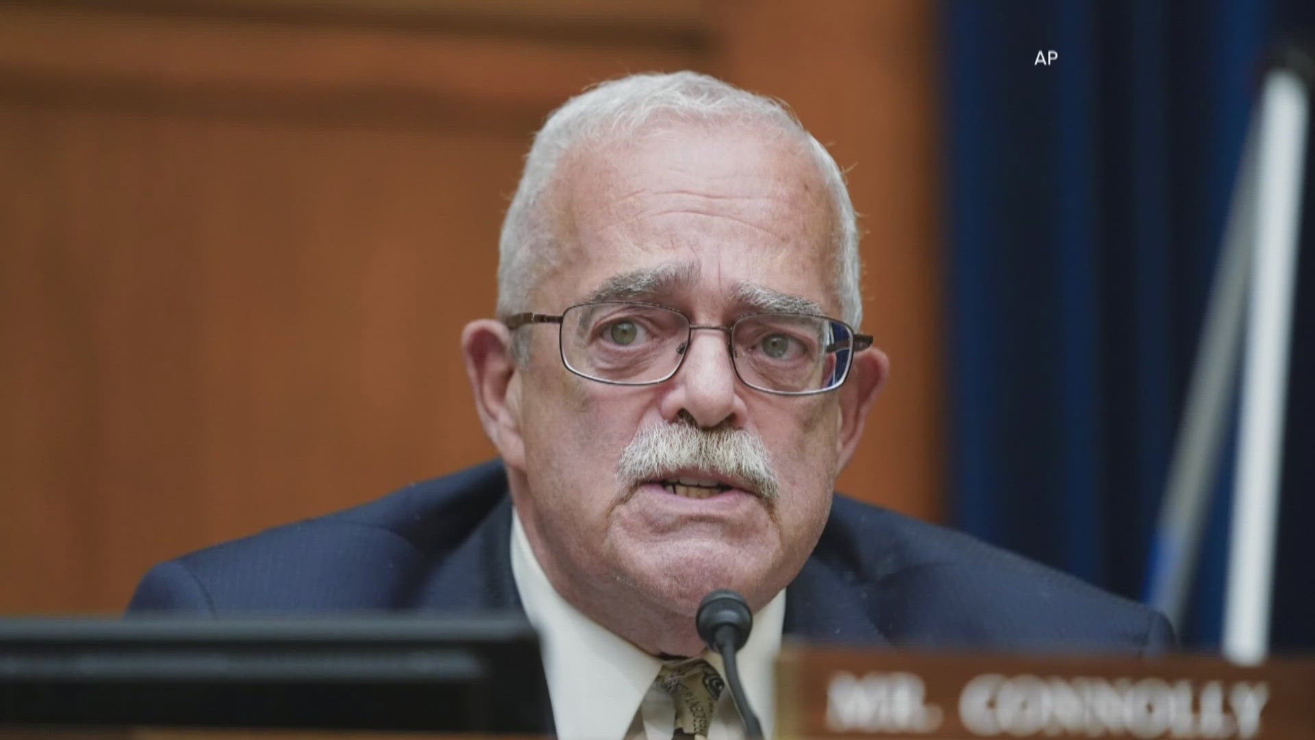 Connolly represented northern Virginia in Congress.