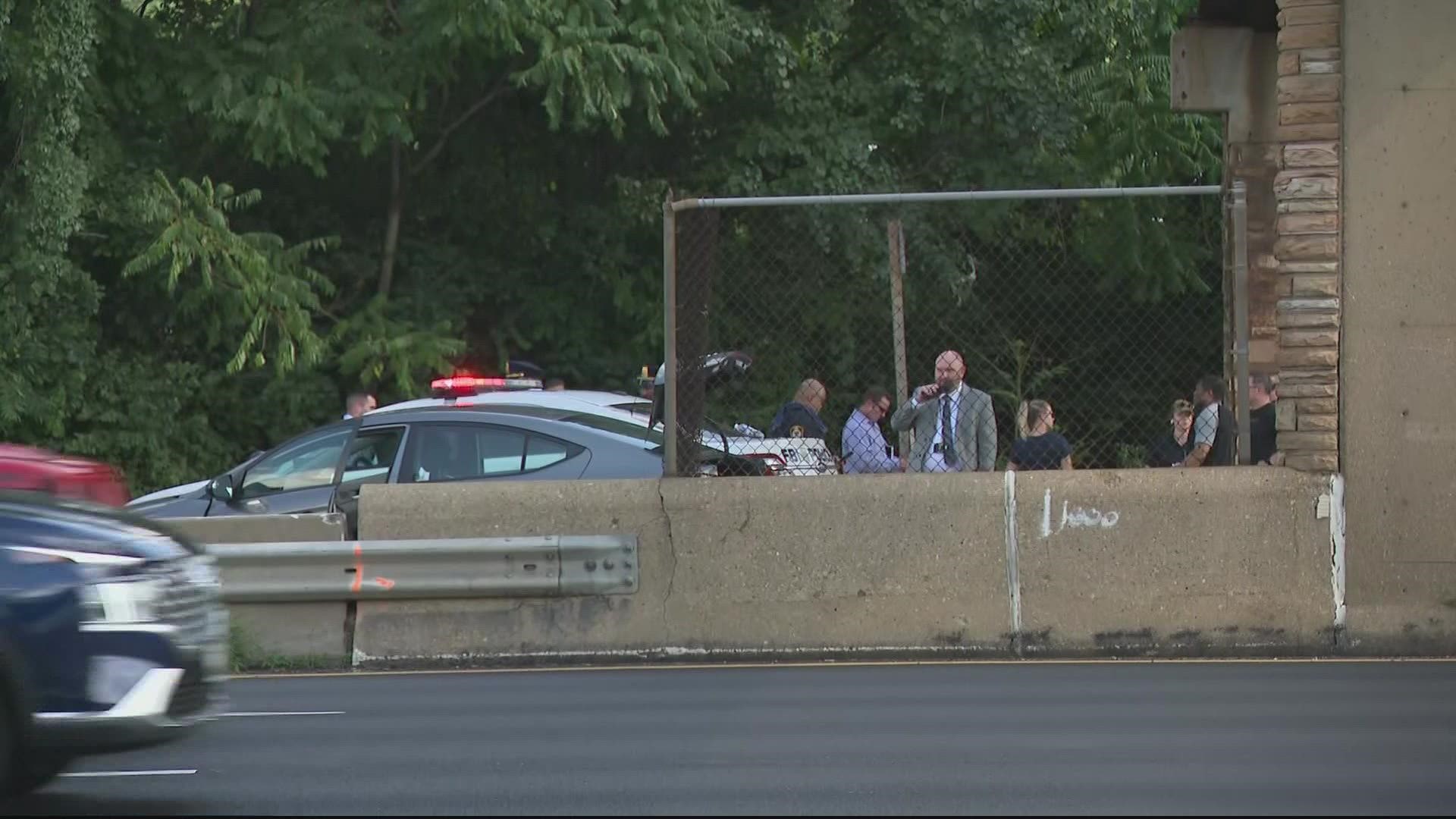 A shooting involving an off-duty FBI police officer has caused major traffic delays in Northeast D.C. Saturday afternoon.