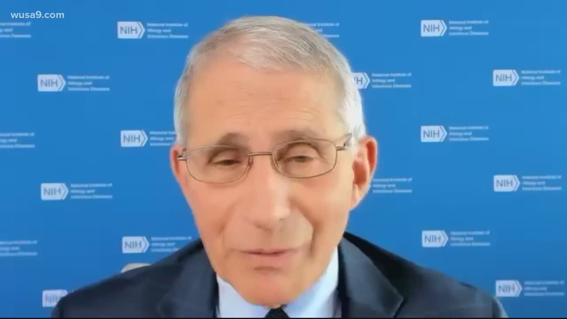 Fauci chatted 1-1 with WUSA9 about his extensive recommendations for Thanksgiving plans, including why his own daughters won't be coming home this year.