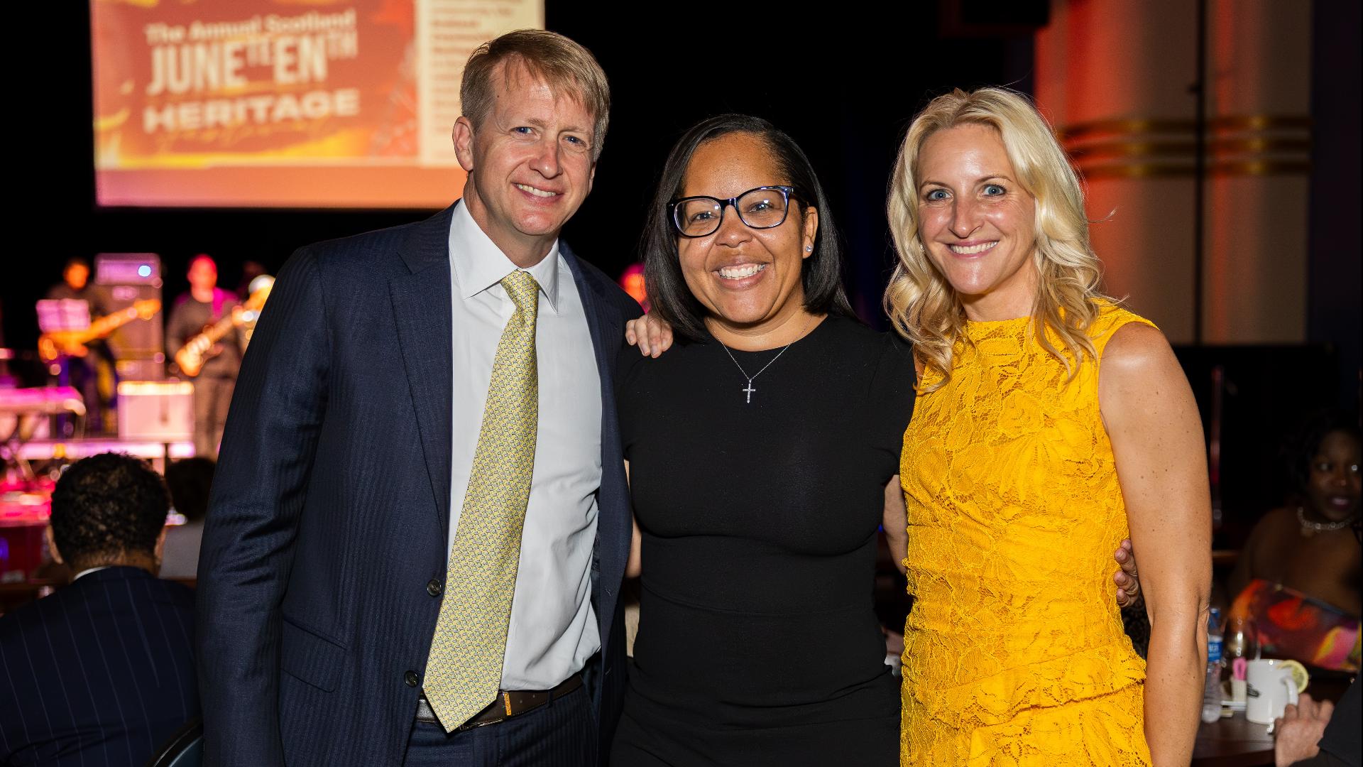 Lesli Foster emcees Scotland Juneteenth Heritage Festival opening
