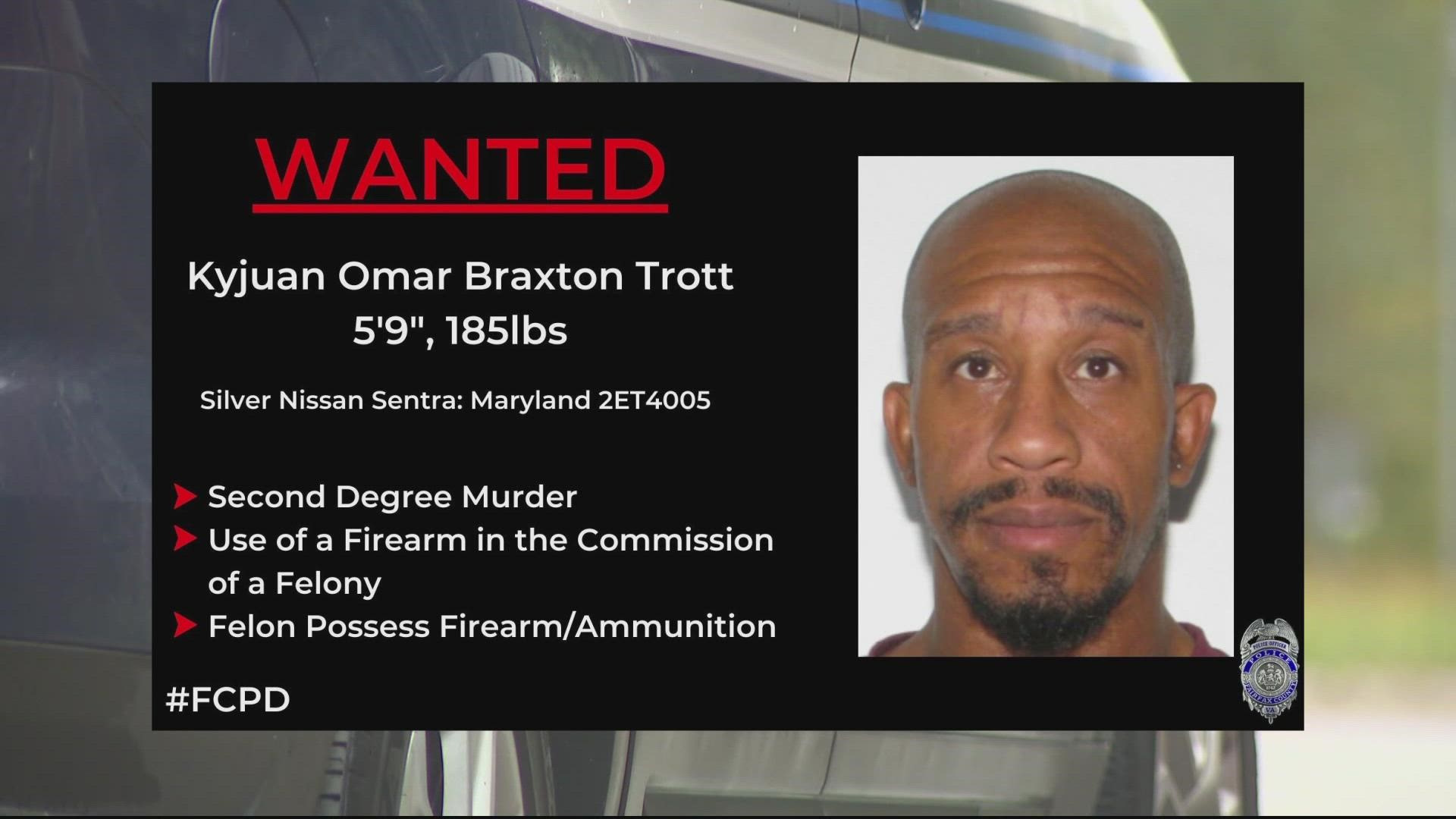 Detectives believe 43-year-old Kyjuan Omar Braxton Trott-McLean is the man who shot 31-year-old Brandon Wims at the Old Mill Gardens apartment complex.