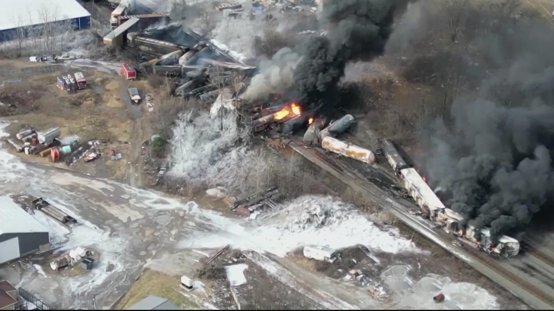 Did toxic plumes from Ohio train derailment impact DC? | wusa9.com