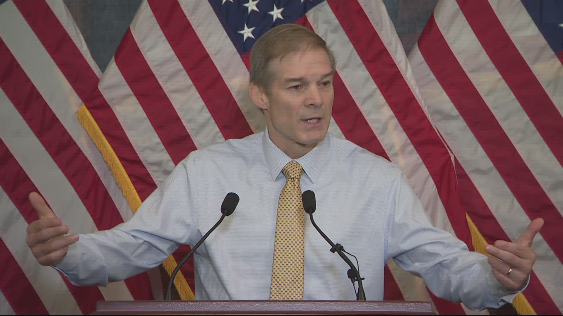 Rep. Jim Jordan was failing again Friday on a third ballot for the House speaker's gavel, rejected by a steady roll call of more mainstream Republicans.