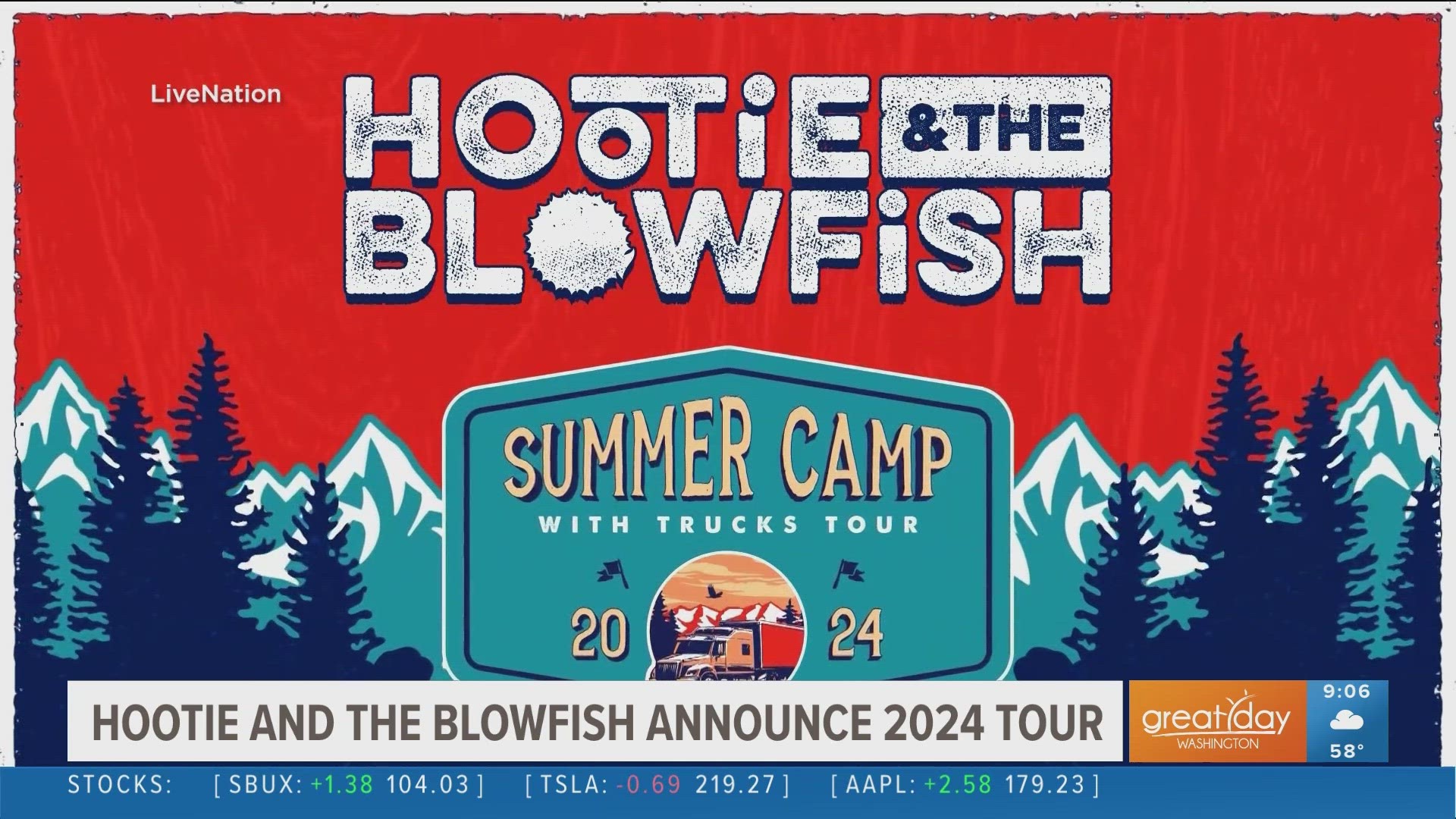Hootie & The Blowfish announce 2024 tour, Matthew Perry to be