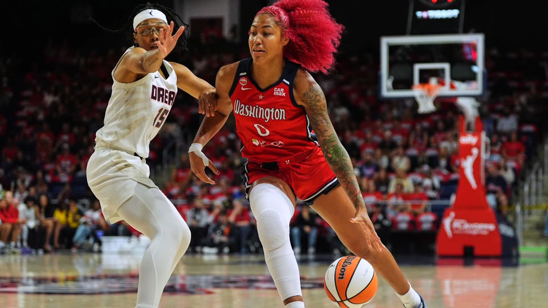 Second Team Shakira Austin earns All-WNBA Second Team | wusa9.com