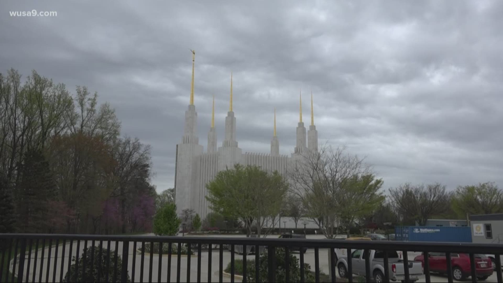 The Mormon Temple in Montgomery County is currently undergoing major restoration for the first time since it first opened 40 years ago.