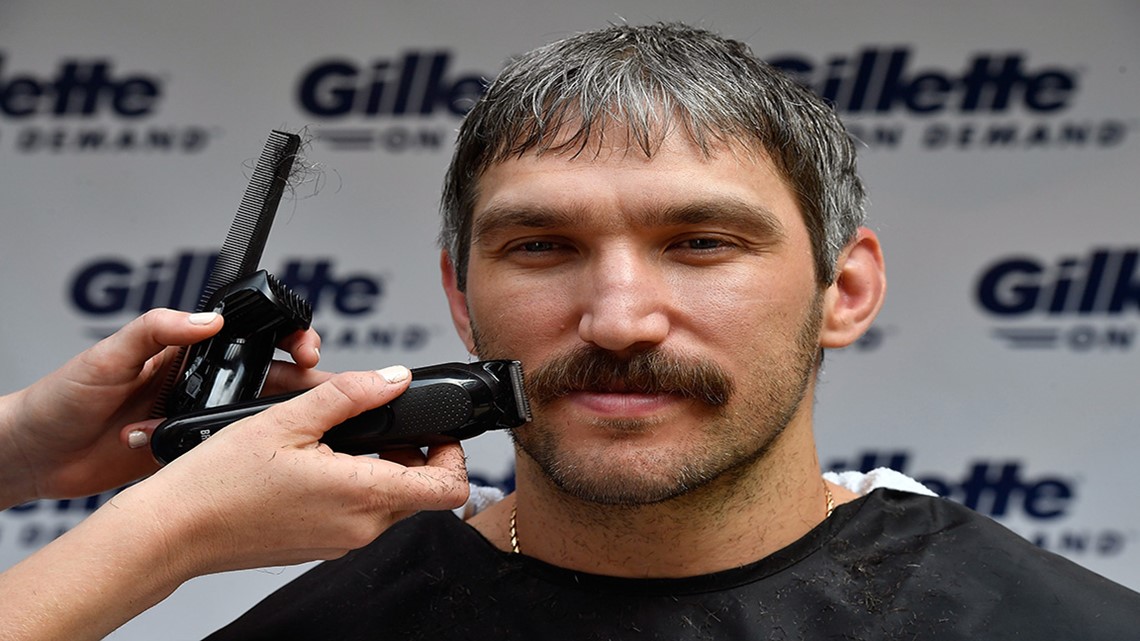 Bardown imagined Alex Ovechkin with a vintage haircut