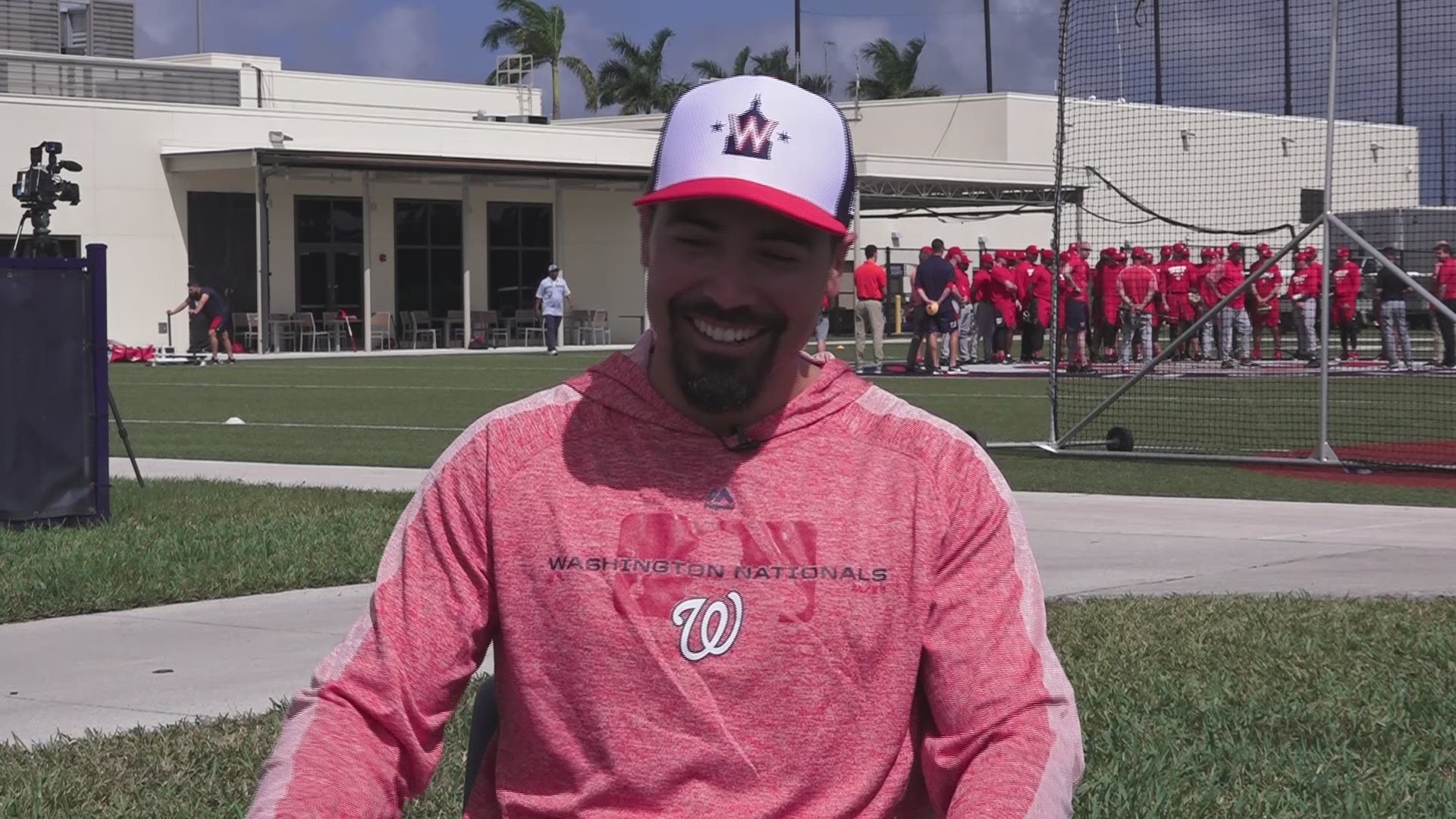 Anthony Rendon offered sympathy to Nats fans dealing with the winter weather, while Max Scherzer had a request for fans.