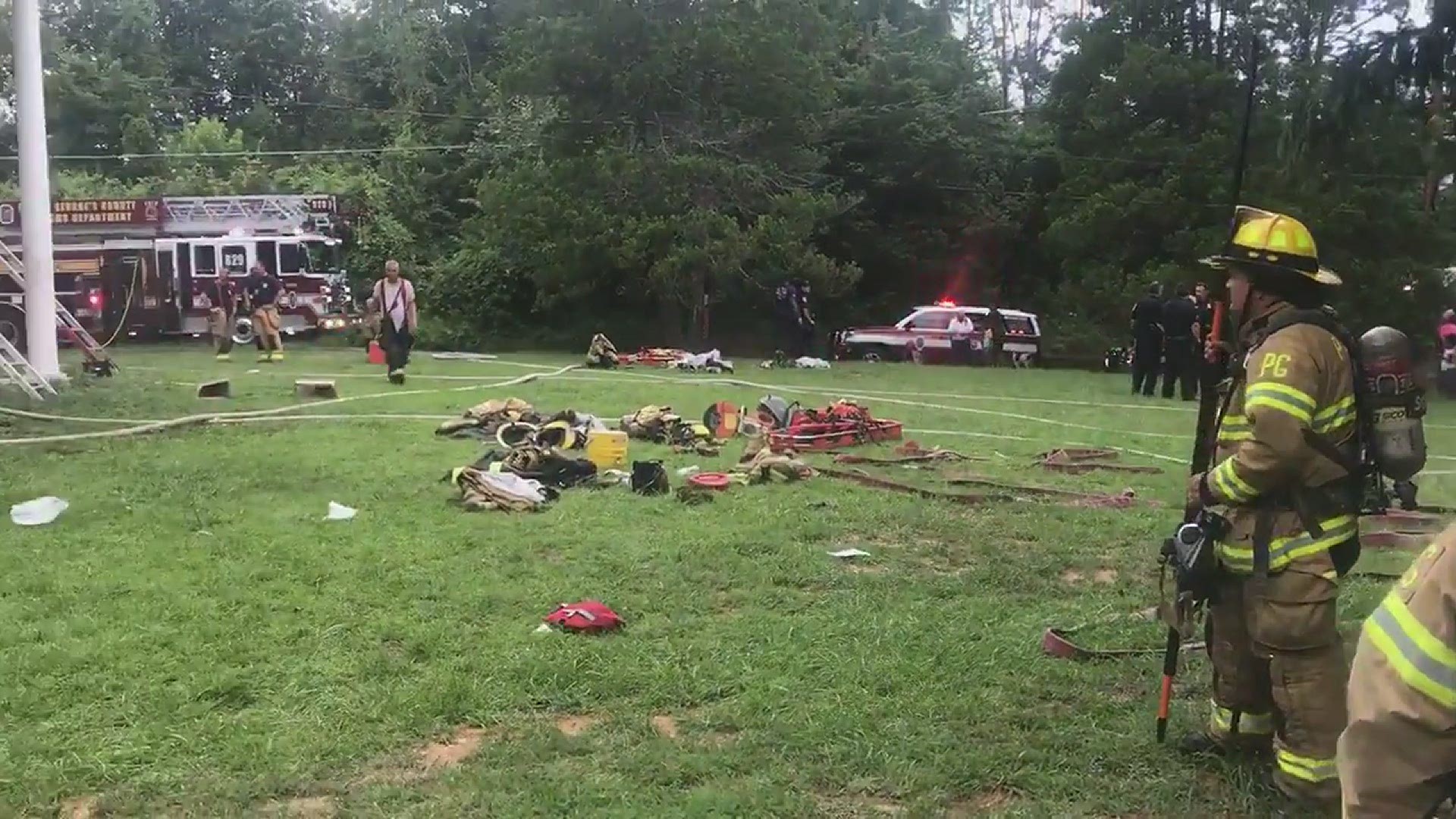 Adult and juvenile injured, 15 displaced following house fire in Prince ...