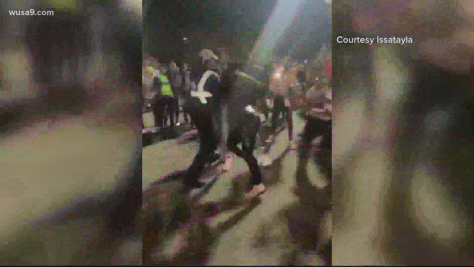 Watch: Several fights break out at Six Flags in Maryland prompting early closure