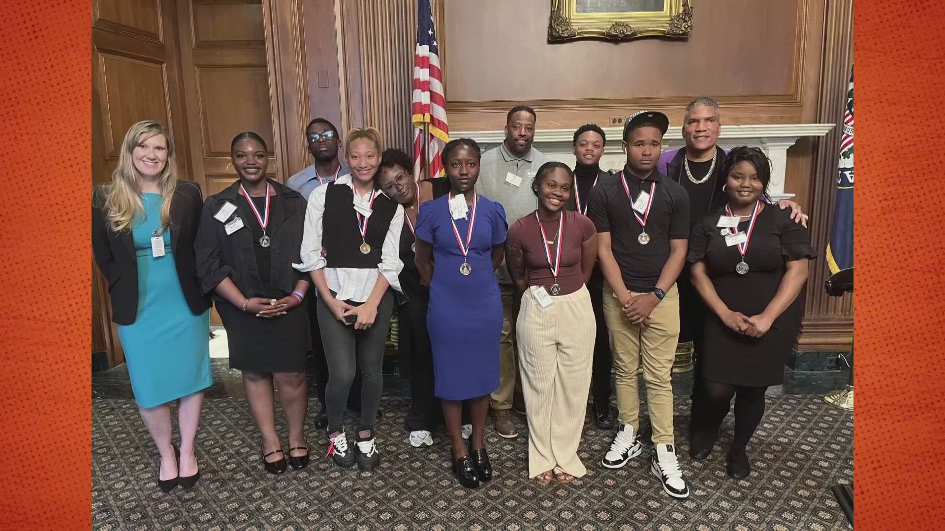 On Wednesday there was a very special congressional recognition for some of the District's brightest young people, and that is getting us uplifted.