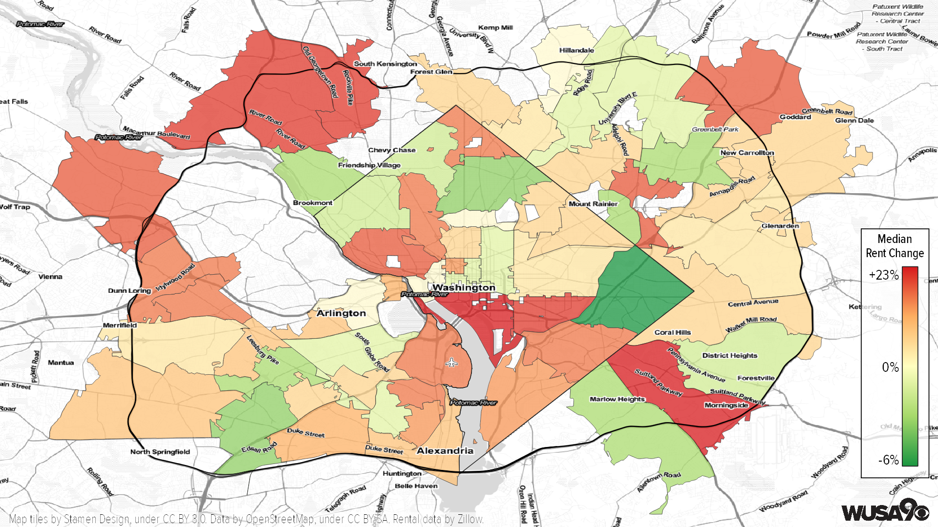 Navy Yard, SW Waterfront rents growing 3x faster than rest of DC