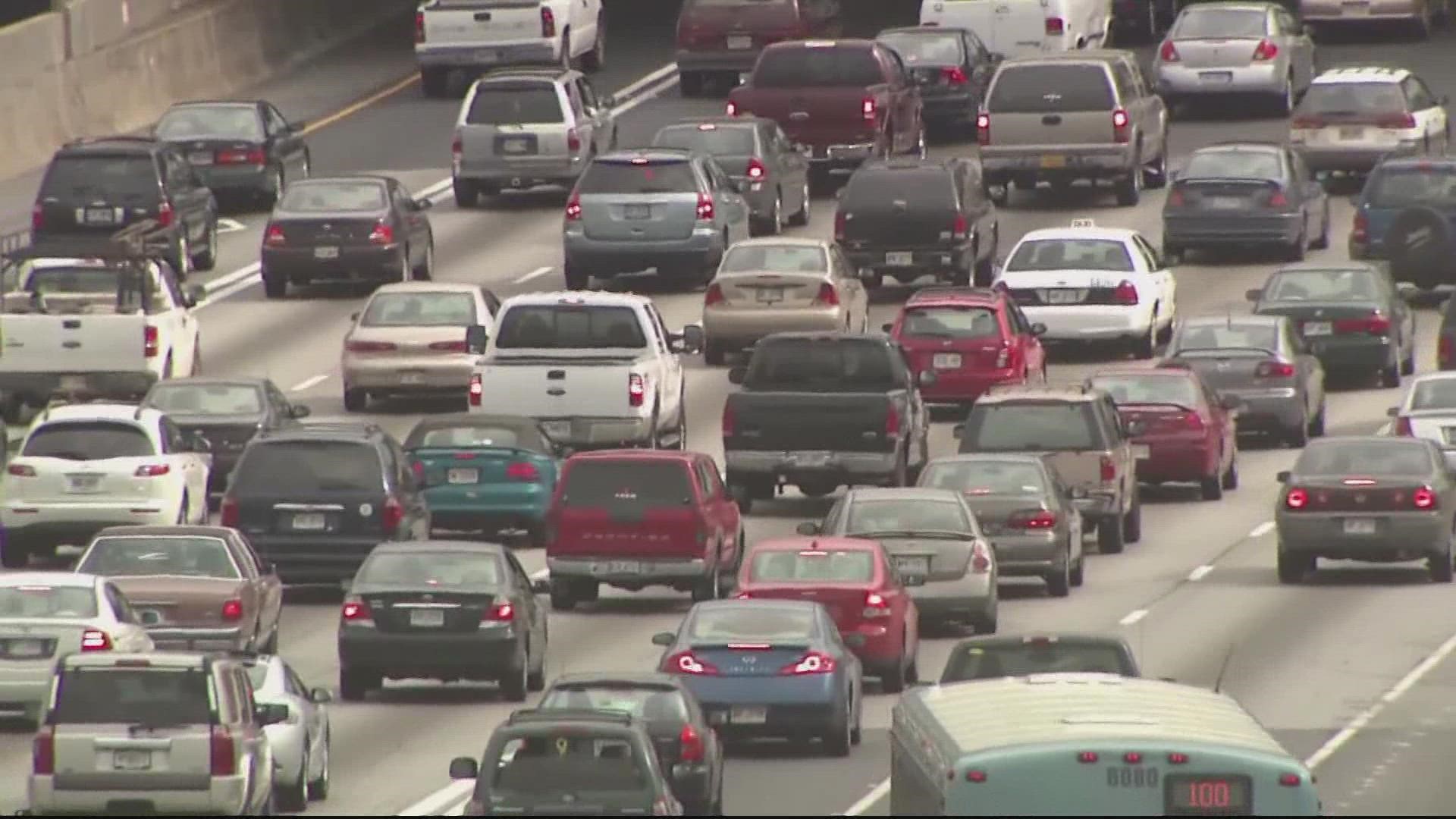 Between 3:45 p.m. and 5:45 p.m. will be the worst time to travel in the DMV Thursday - the busiest day. The best times to drive will instead be Saturday or Sunday.
