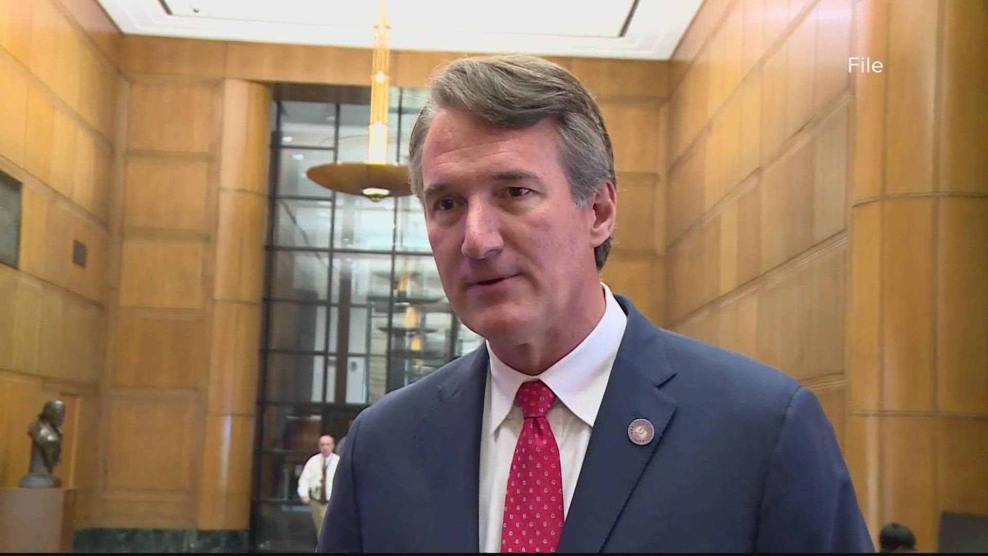 Virginia Governor Glenn Youngkin unveiled the abortion measures in his budget proposal for the upcoming year on Thursday.