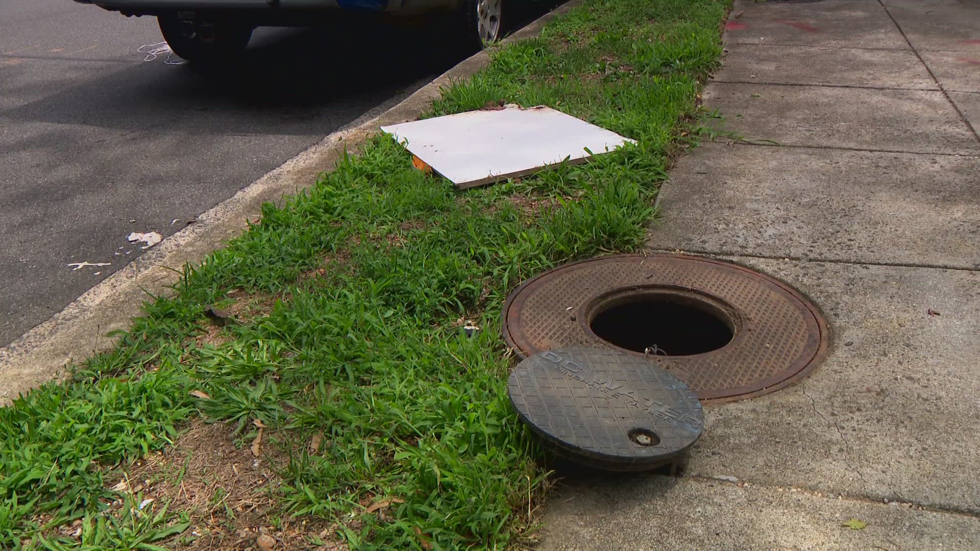 The landlord tells WUSA9 it would cost him $5,000 to $10,000 to fix.